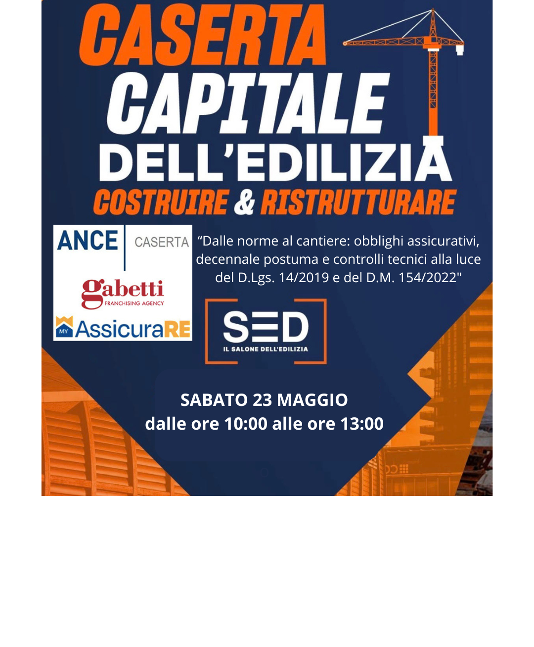SED 2026: Evento ANCE Caserta - Gabetti - My AssicuraRE